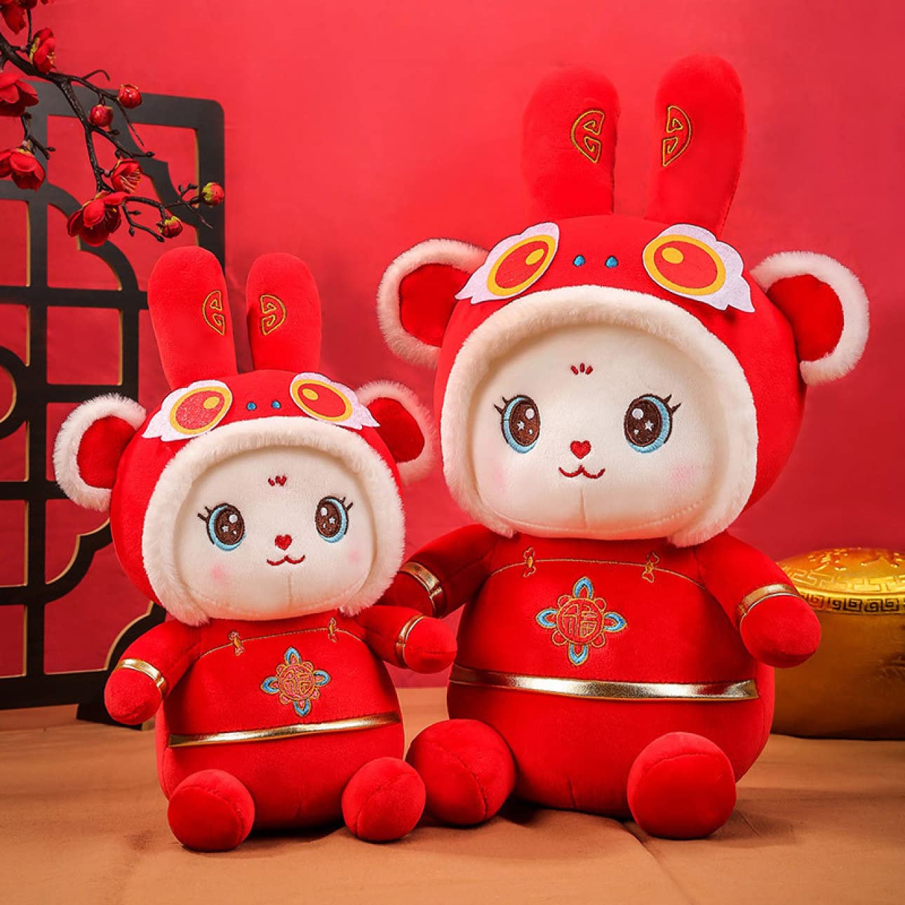 ジモモ38cm 置きタイプ水色ウサギコスチュームのマスコット ジモモ38cm 置きタイプ水色ウサギコスチュームのマスコット 楽天